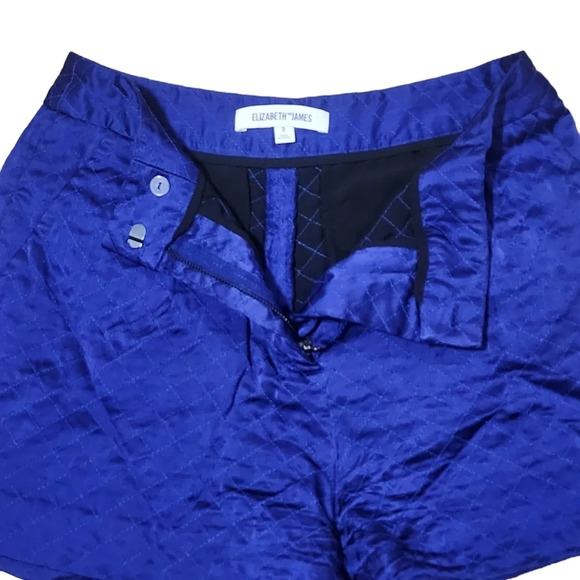 Elizabeth and James Satin Jody Dress Shorts - Picture 2 of 7